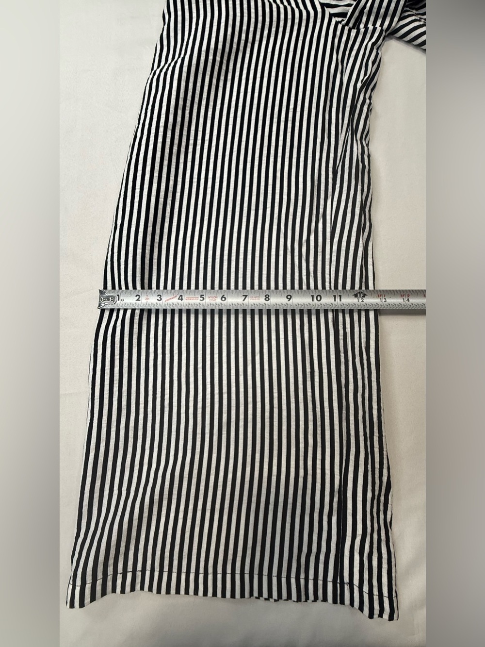 Cupshe Black & White Vertical Stripe Wide-Leg Jumpsuit - Picture 11 of 16